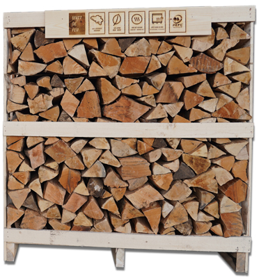 ARDENWOOD (rangé) - bois de chauffage - Bûches 33cm | Palette 2 stères