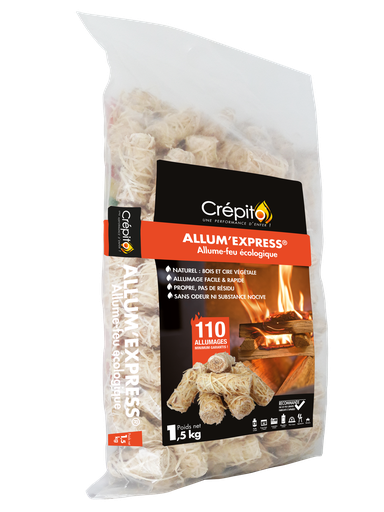 ﻿Crépito - Allume feu - ALLUM' Express﻿